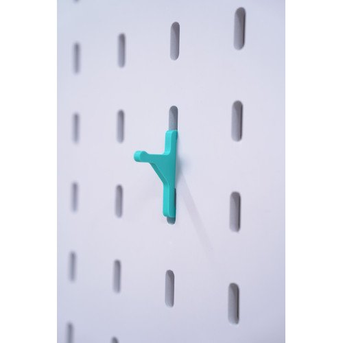 Hanga Crochet P — Lot de 10 Crochets à Cheville pour Panneaux Pegboard Hanga
