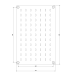 Pegboard Modulaire Hanga 6040